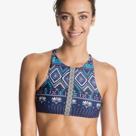 🌊Roxy Band It! Crop Bikini Top - Picture 2 of 3